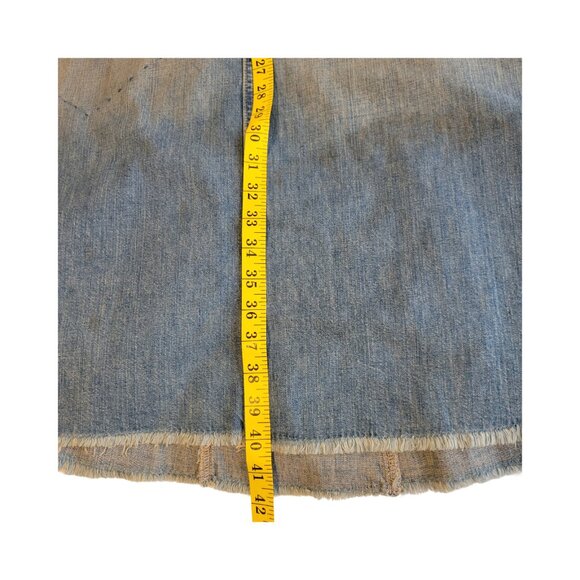 Ralph Lauren Denim and Supply distressed maxi skirt size 29 - Picture 11 of 13